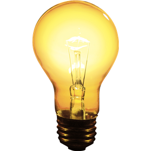 Electric lamp PNG image-3707
